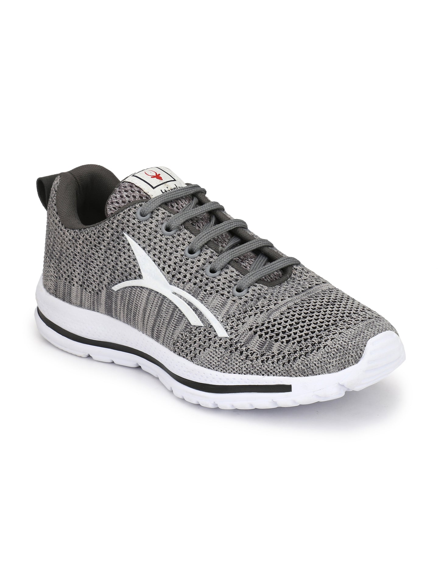 Hirolas® Men's Grey Flyknit Lace-Up Athleisure Sports Shoes