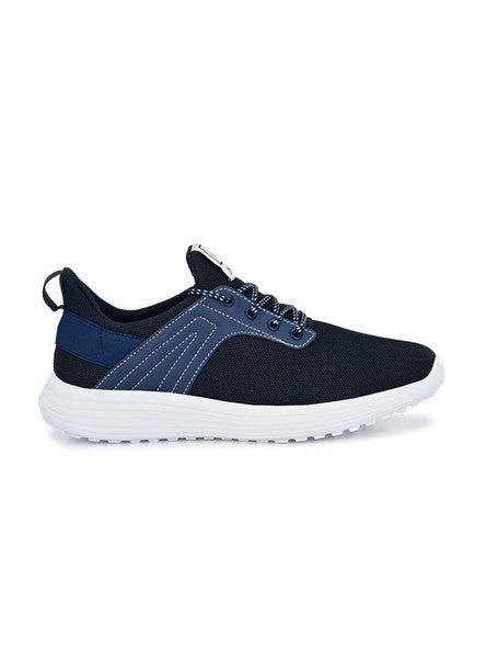Hirolas® Men's Blue Mesh Running/Walking/Gym Lace Up Sport Shoes (HRL2020BLU)