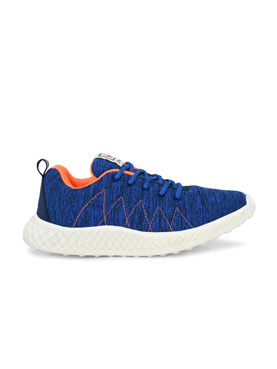 Hirolas® Men's Blue Mesh Running/Walking/Gym Lace Up Sport Shoes (HRL2025BLU)