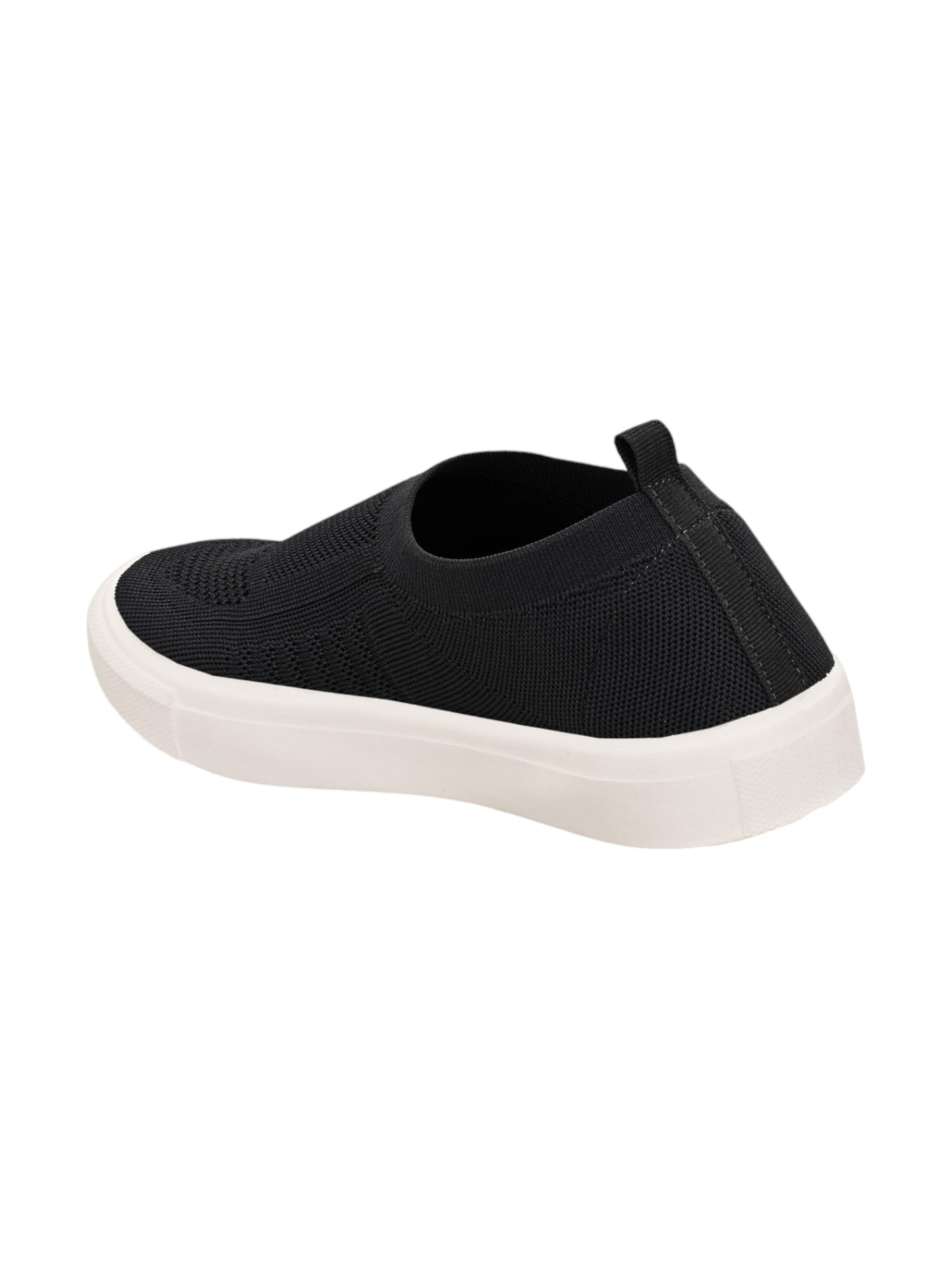 Hirolas® Men's Casual Knitted Slip-On Sneaker - Black -HRL2083BLK