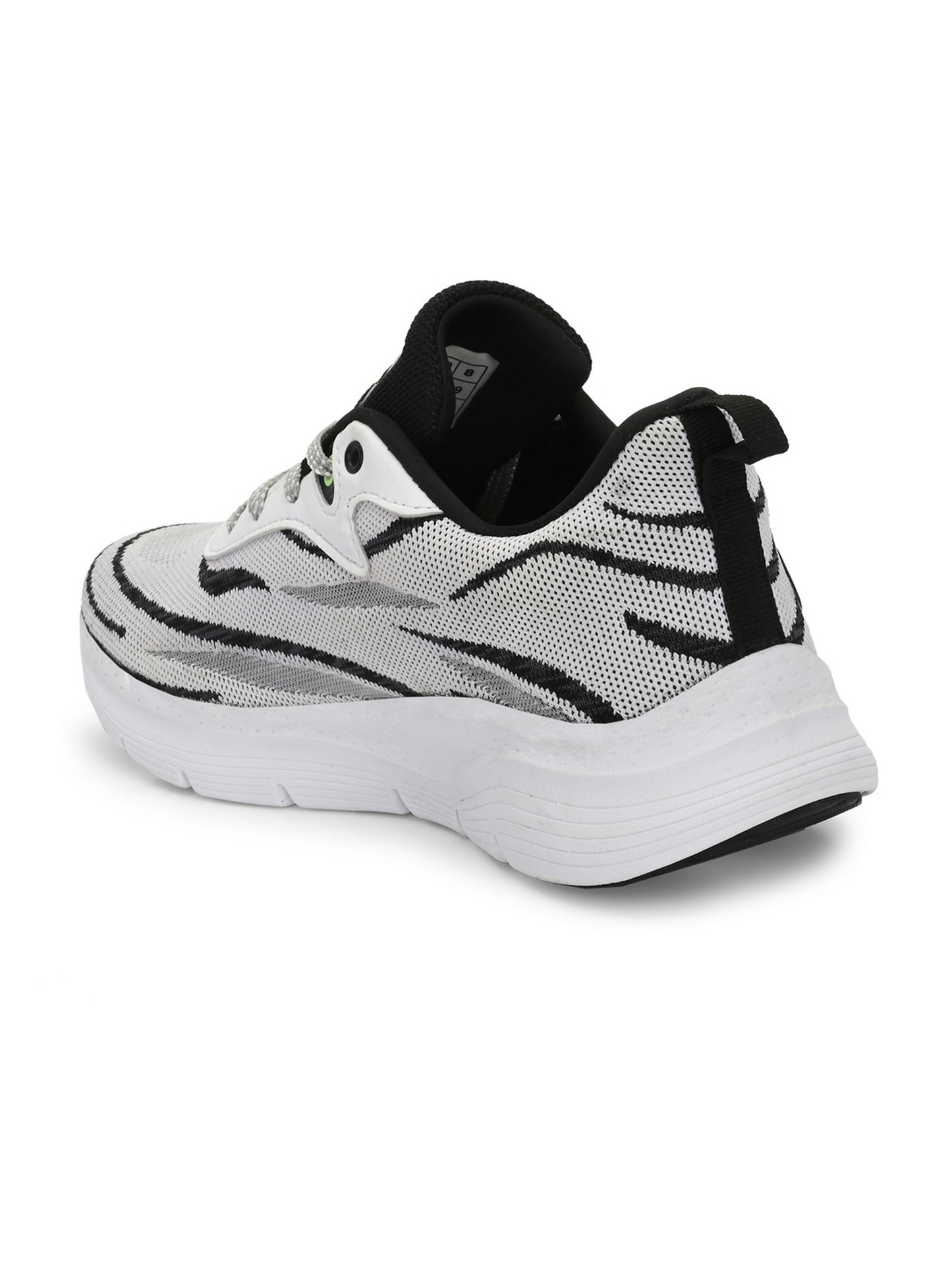 Hirolas® Men's  Cloudwalk Knitted Sports Running Sneakers Shoes. - Light Grey/Black HRLMP04GRB