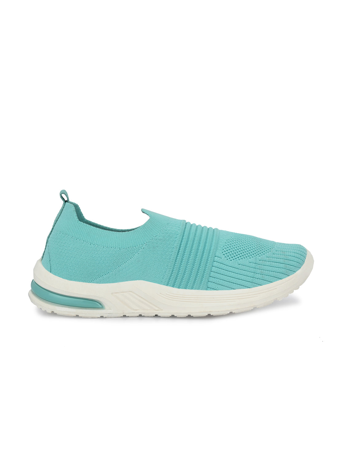 Hirolas® Women Sea green Casual Running Walking Jogging Gym comfortable Athletic Slip-On Sports_Shoes (HRLWF09SGN)