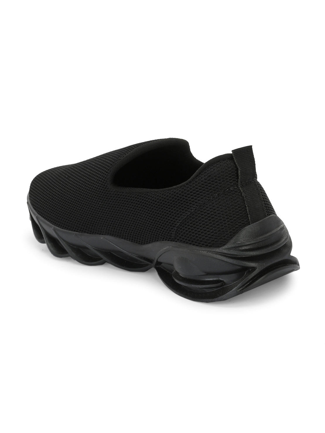 Hirolas® Women Black Comfort Slip-On Walking Sports_Shoes (HRLWF16BLK)