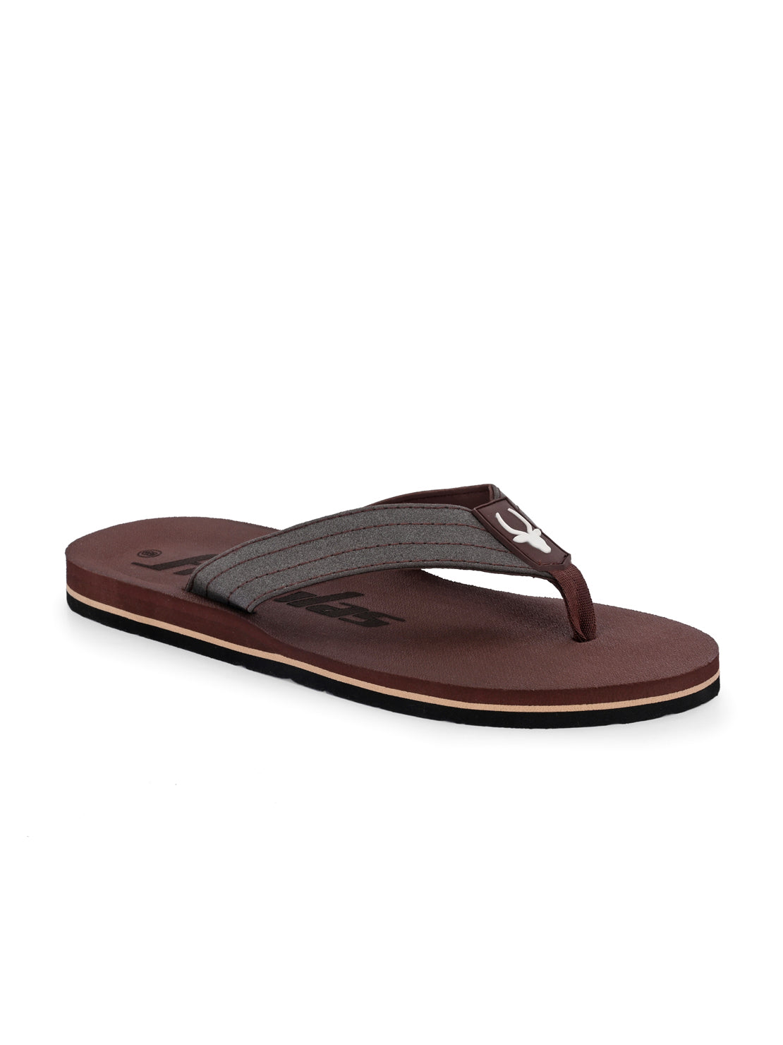 Hirolas® Men's |Comfortable Ligh-Weight Slippers/ Flip-Flops HROFF33BRN