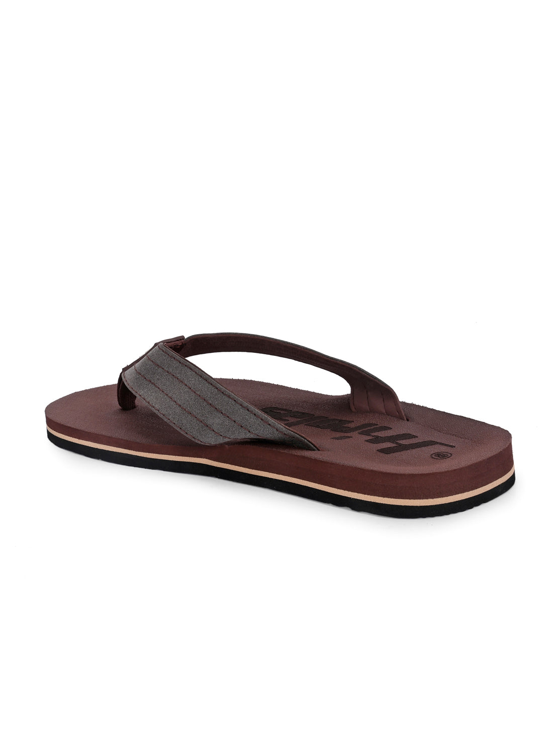 Hirolas® Men's |Comfortable Ligh-Weight Slippers/ Flip-Flops HROFF33BRN