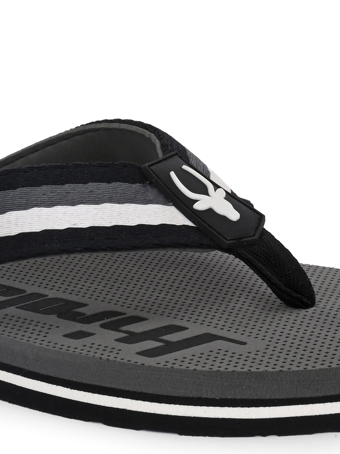 Hirolas® Men's |Comfortable Ligh-Weight Fashionable Slippers/ Flip-Flops HROFF34GRY