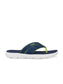 Hirolas® Men's Blue/Green CLOUDWALK | Comfortable | Ultra-Soft | Light-Weight | Shock Absorbent | Bounce Back Technology | Water-Resistant Slippers (HROFF24BUG)